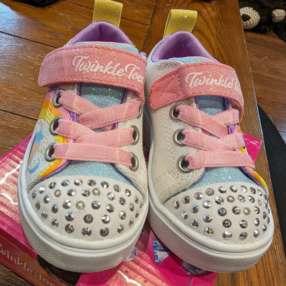 Sketchers Twinkle Toes Toddler Size 5
